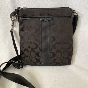 Coach Slim Crossbody in Signature Canvas